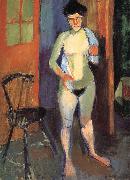 Henri Matisse White towel nude oil painting artist